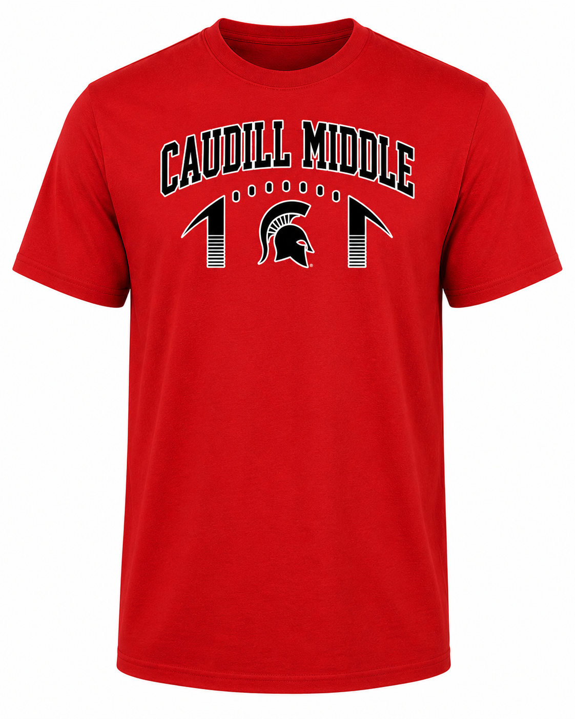 Caudill Middle Spartans Performance Tee