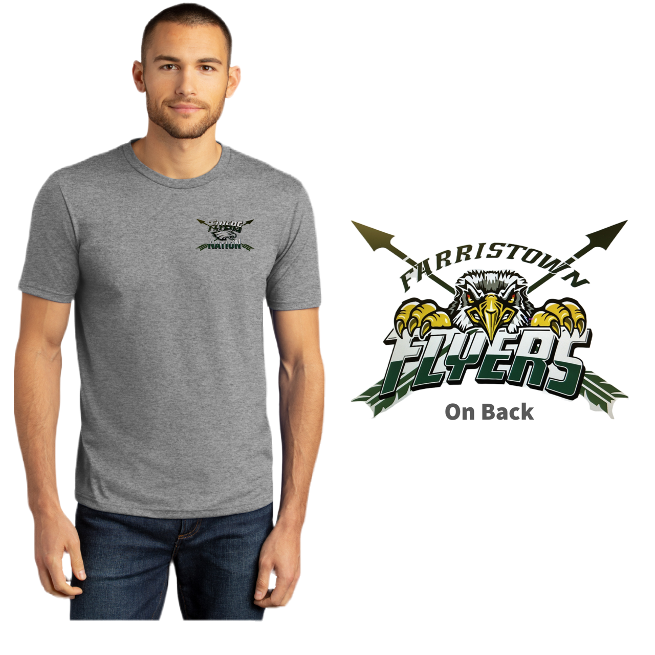 Adult Farristown Flyers Short Sleeve Tee