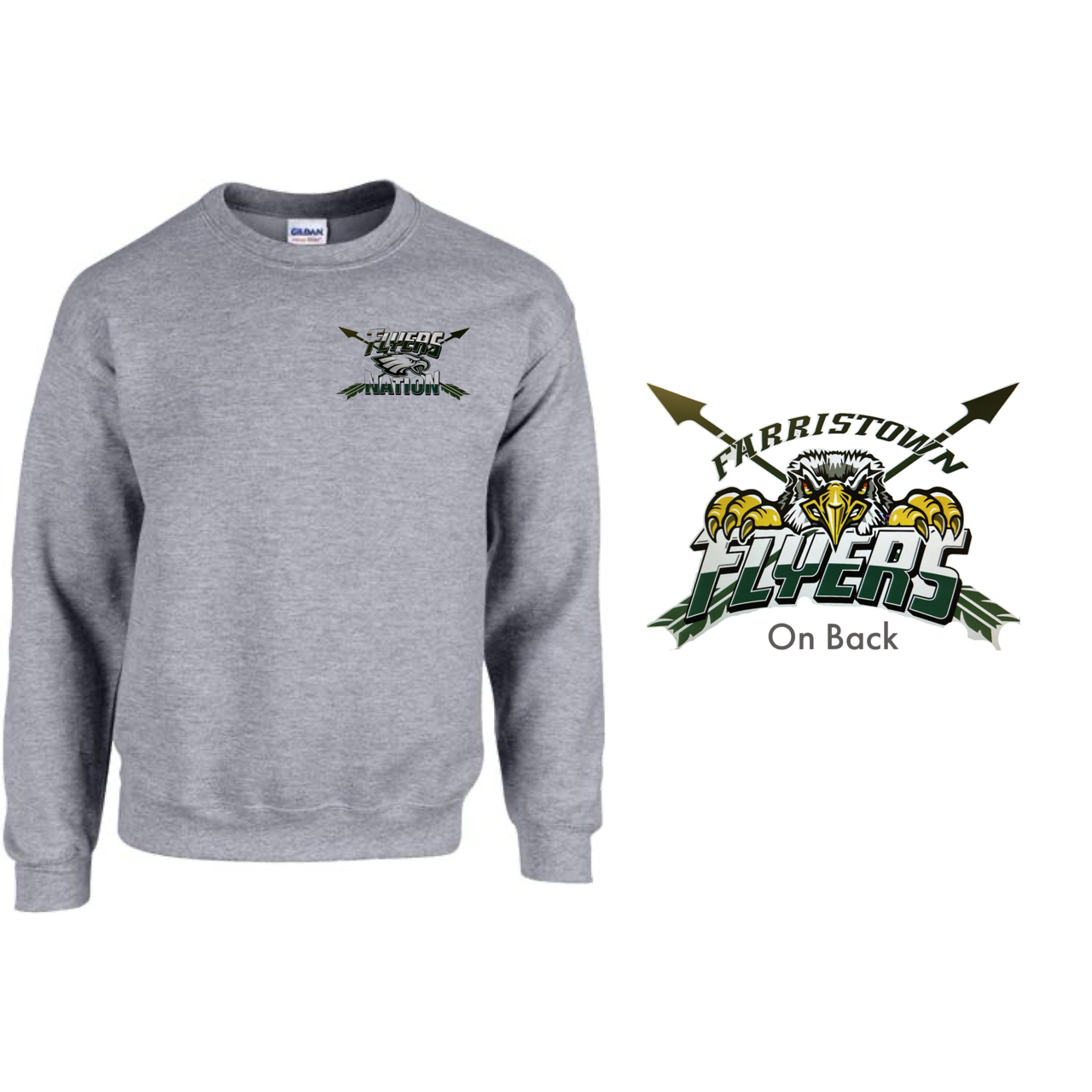 Farristown Flyers Crew Sweatshirt