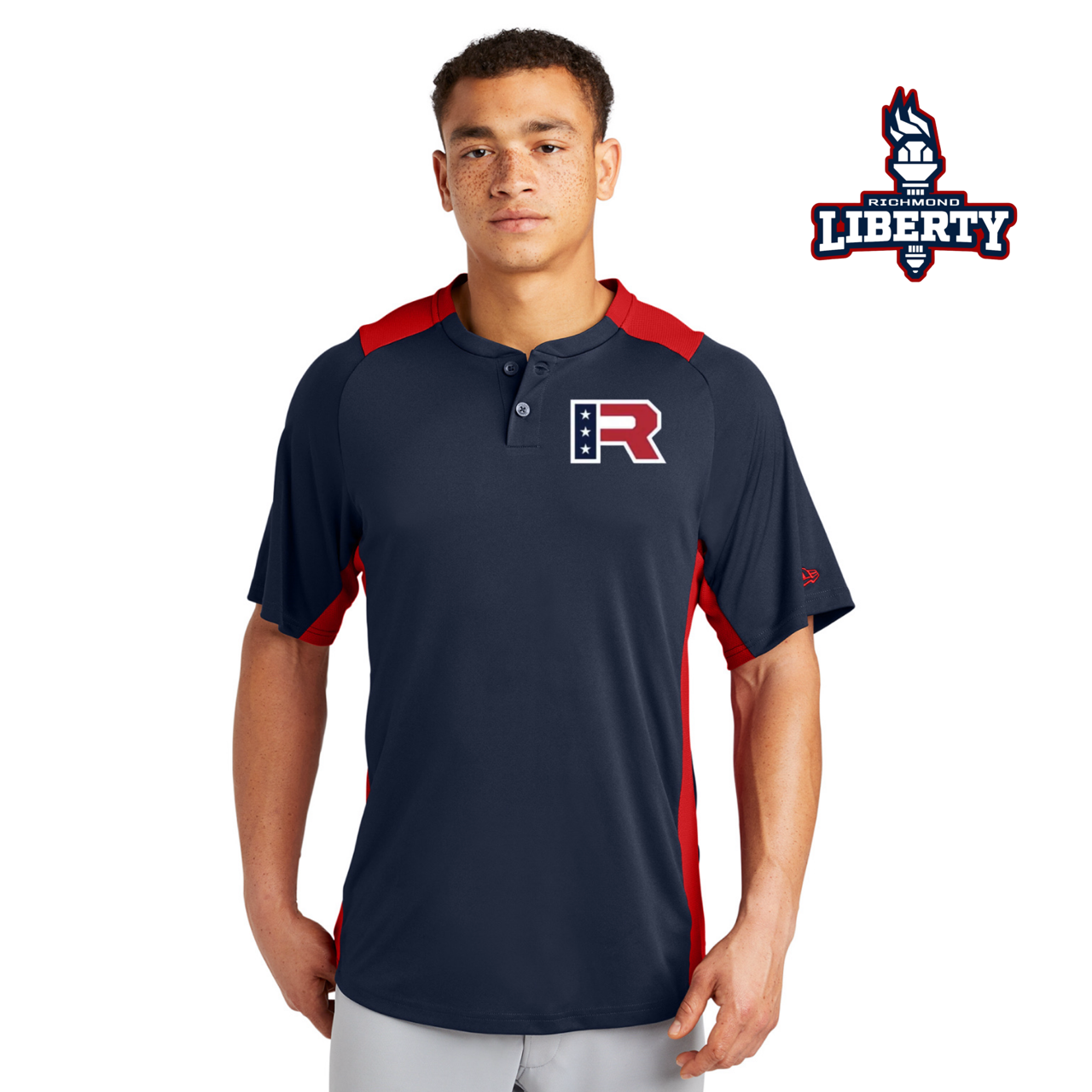 New Era® Diamond Era 2-Button Jersey
