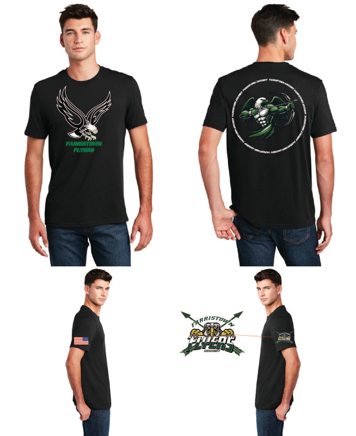 Farristown Archery 2025 District® Perfect Blend® CVC Tee
