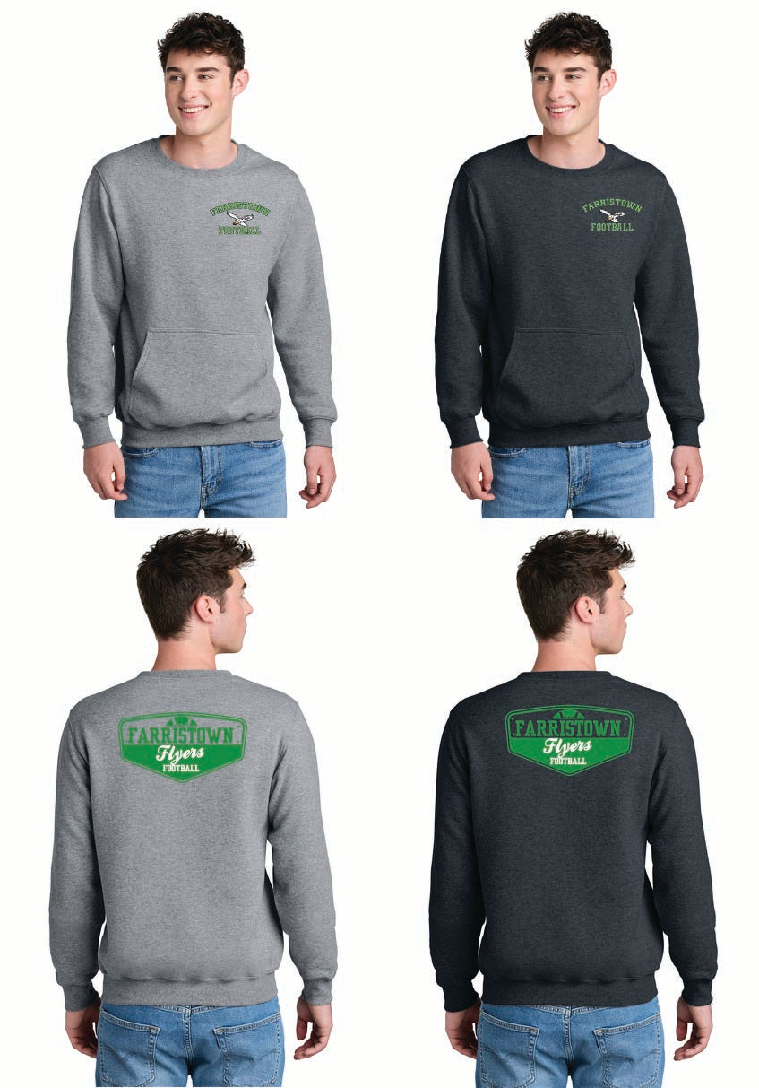 Farristown Flyers Pocketed Crewneck Sweatshirt