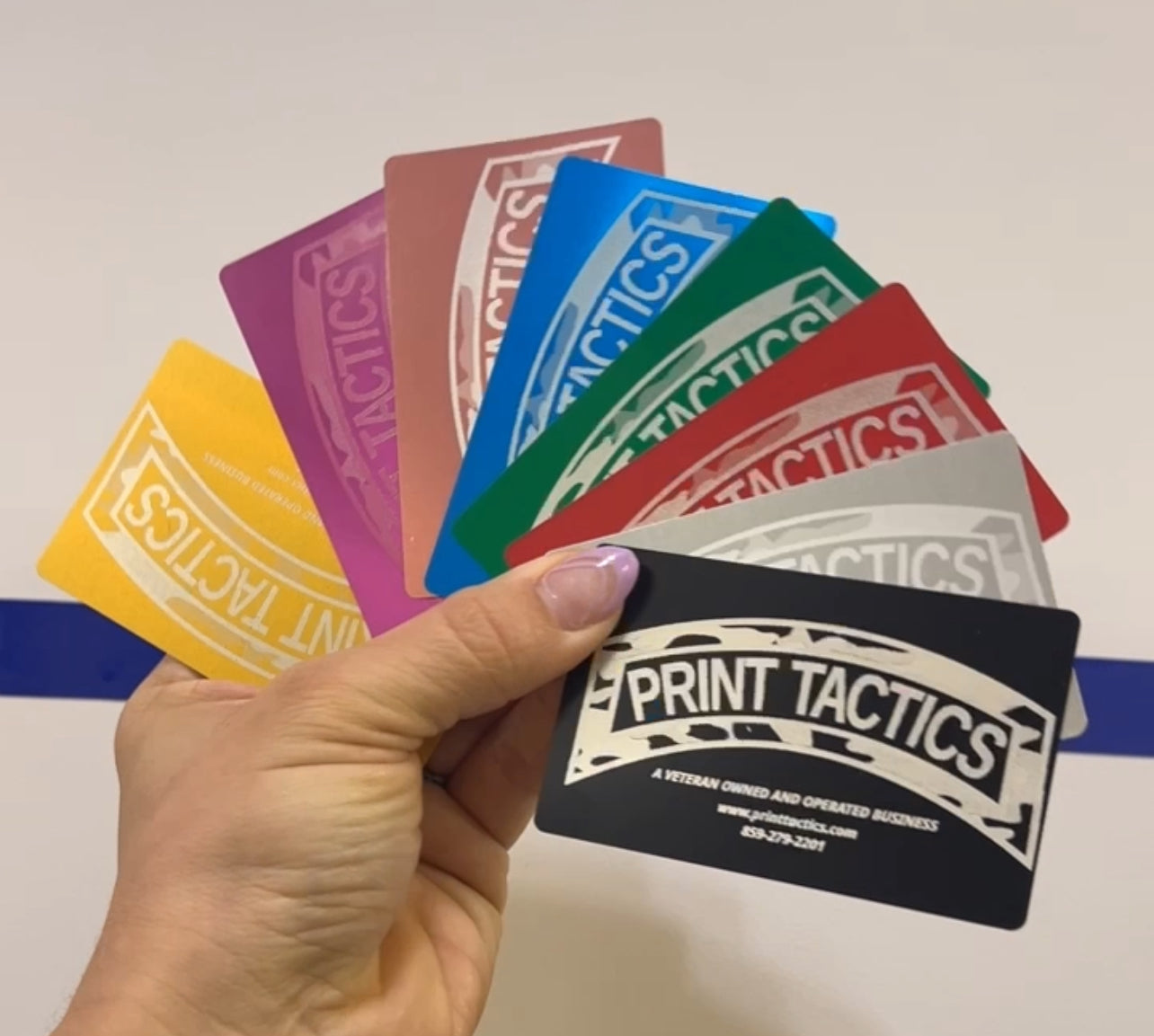 Business Cards with Custom Engraving