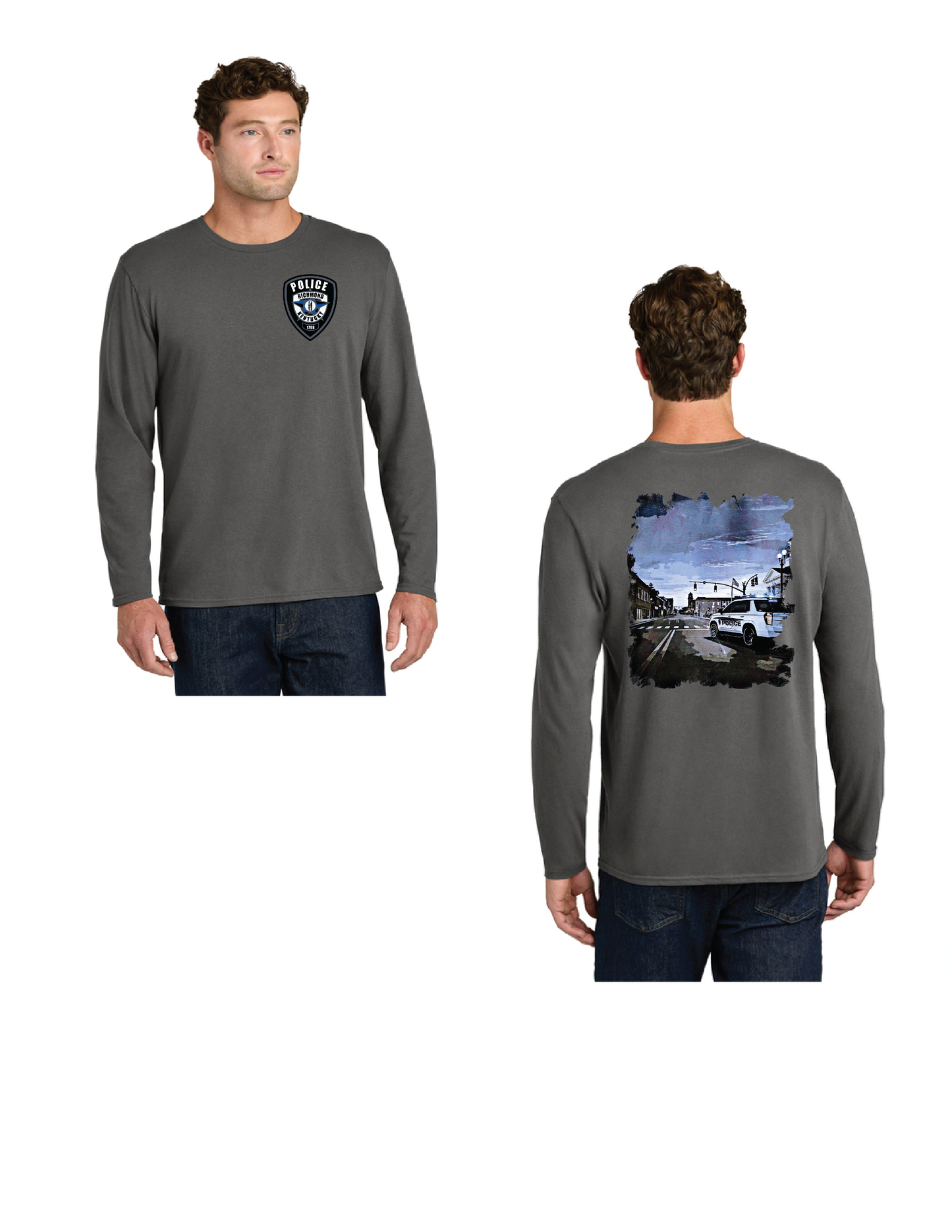 Adult Port & Co™ Easy Cotton Long Sleeve Tee