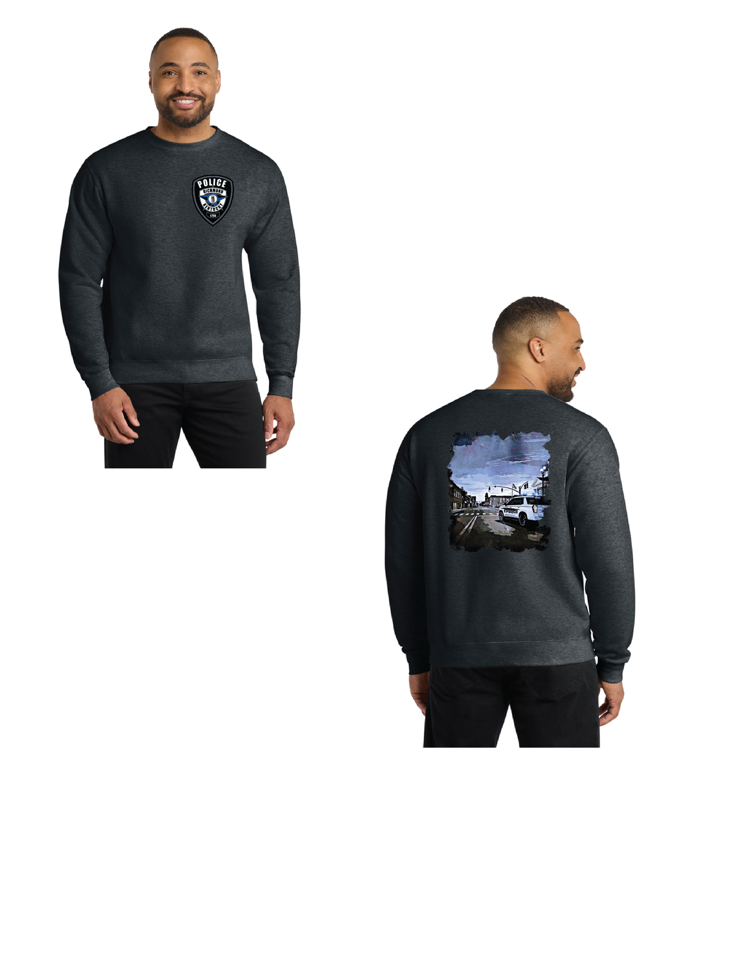 Adult Port & Co™ Core Fleece Crewneck Sweatshirt