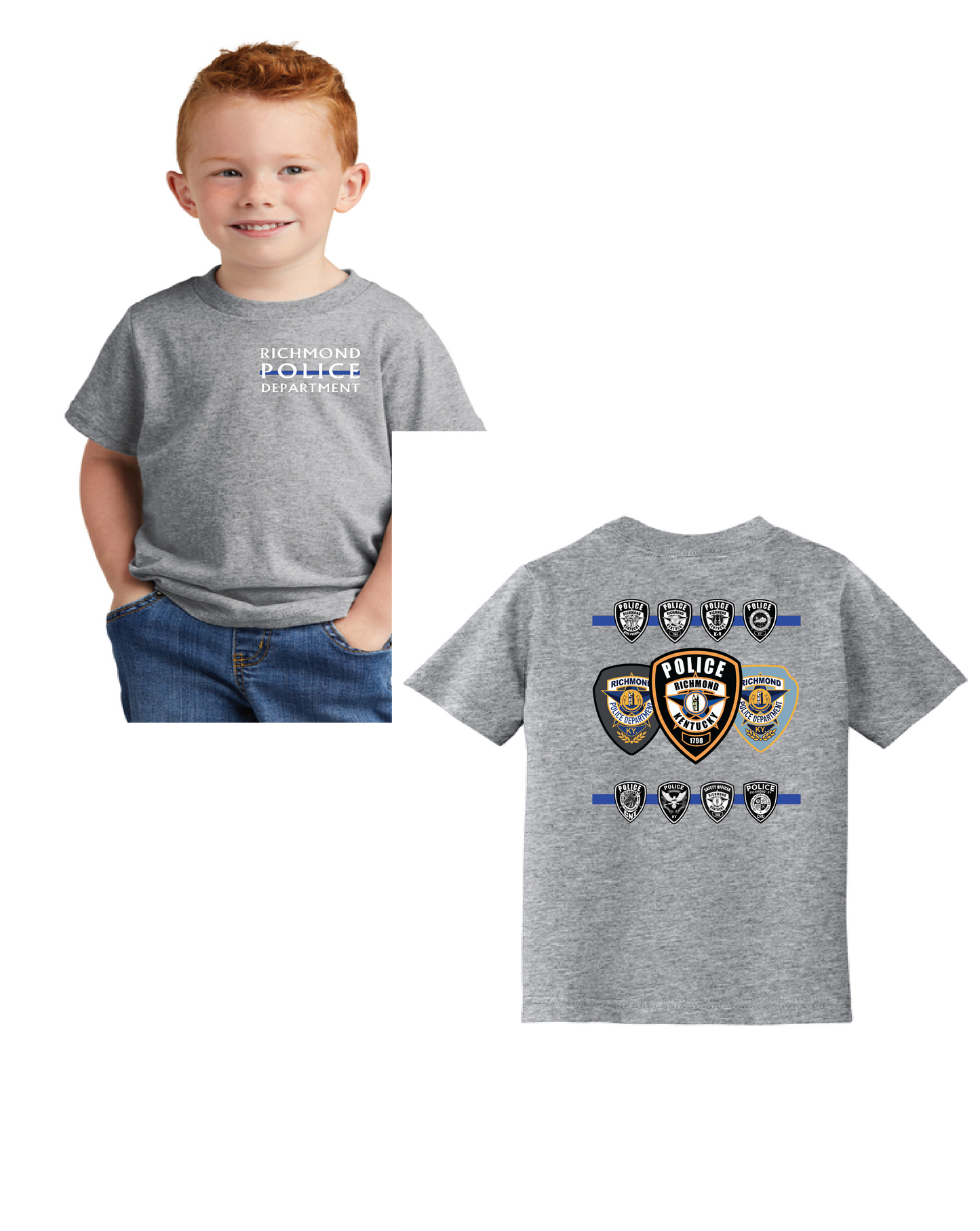 RPD Badge Port & Company® Toddler Core Cotton Tee