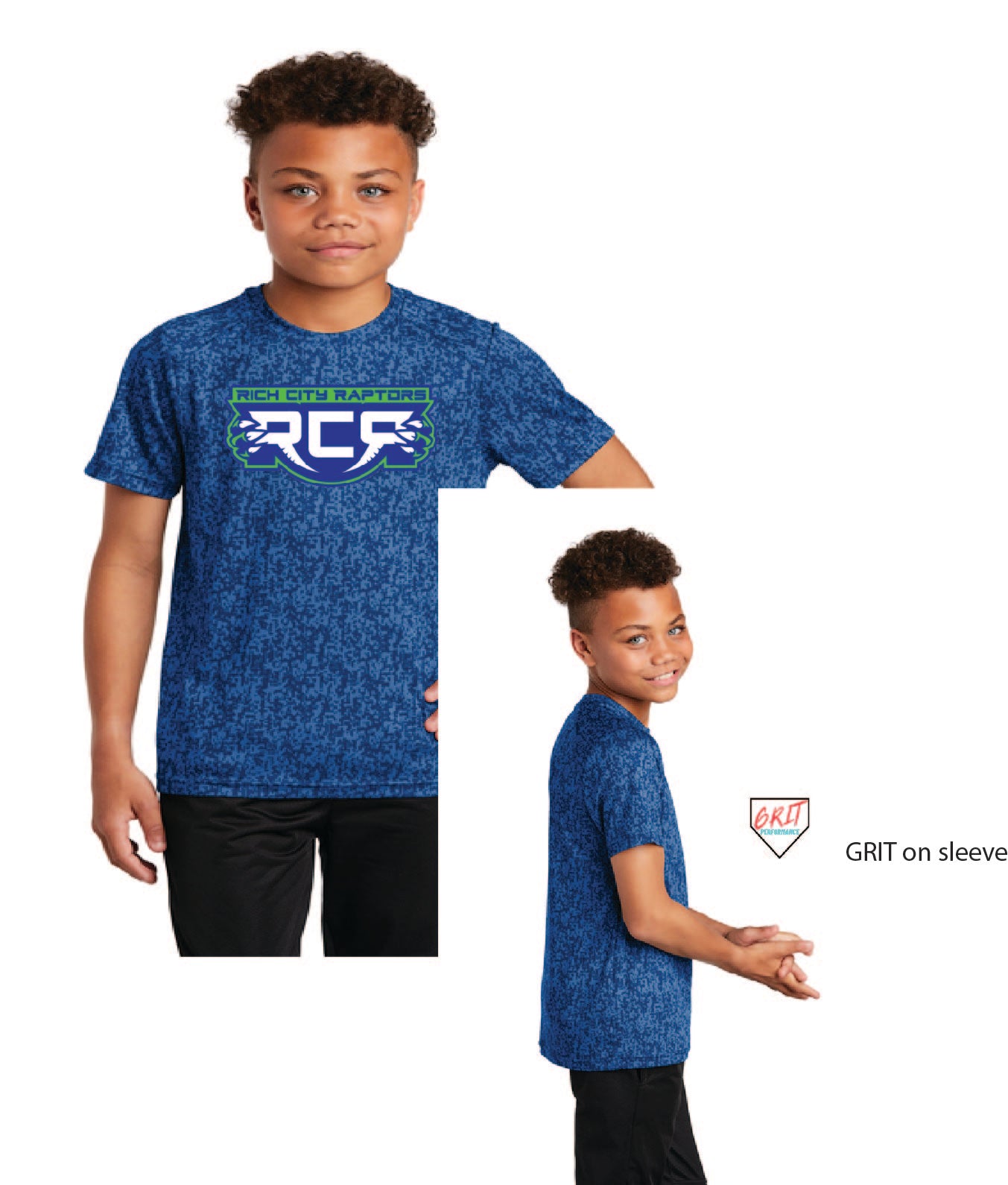 Short Sleeve Sport-Tek ® Youth Digi Camo Tee