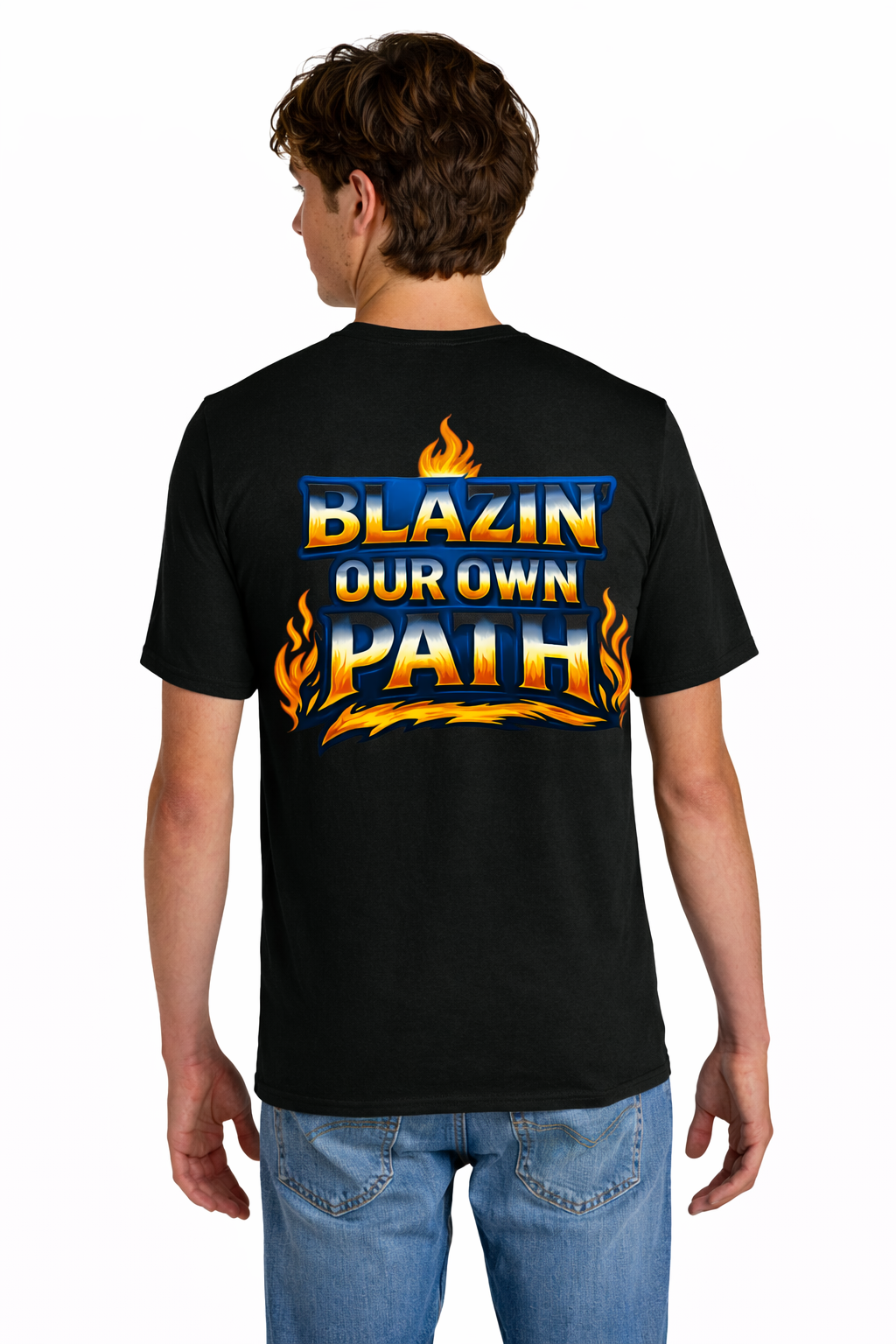 Blazin' Our Own Path Port & Co™ Easy Cotton Tee
