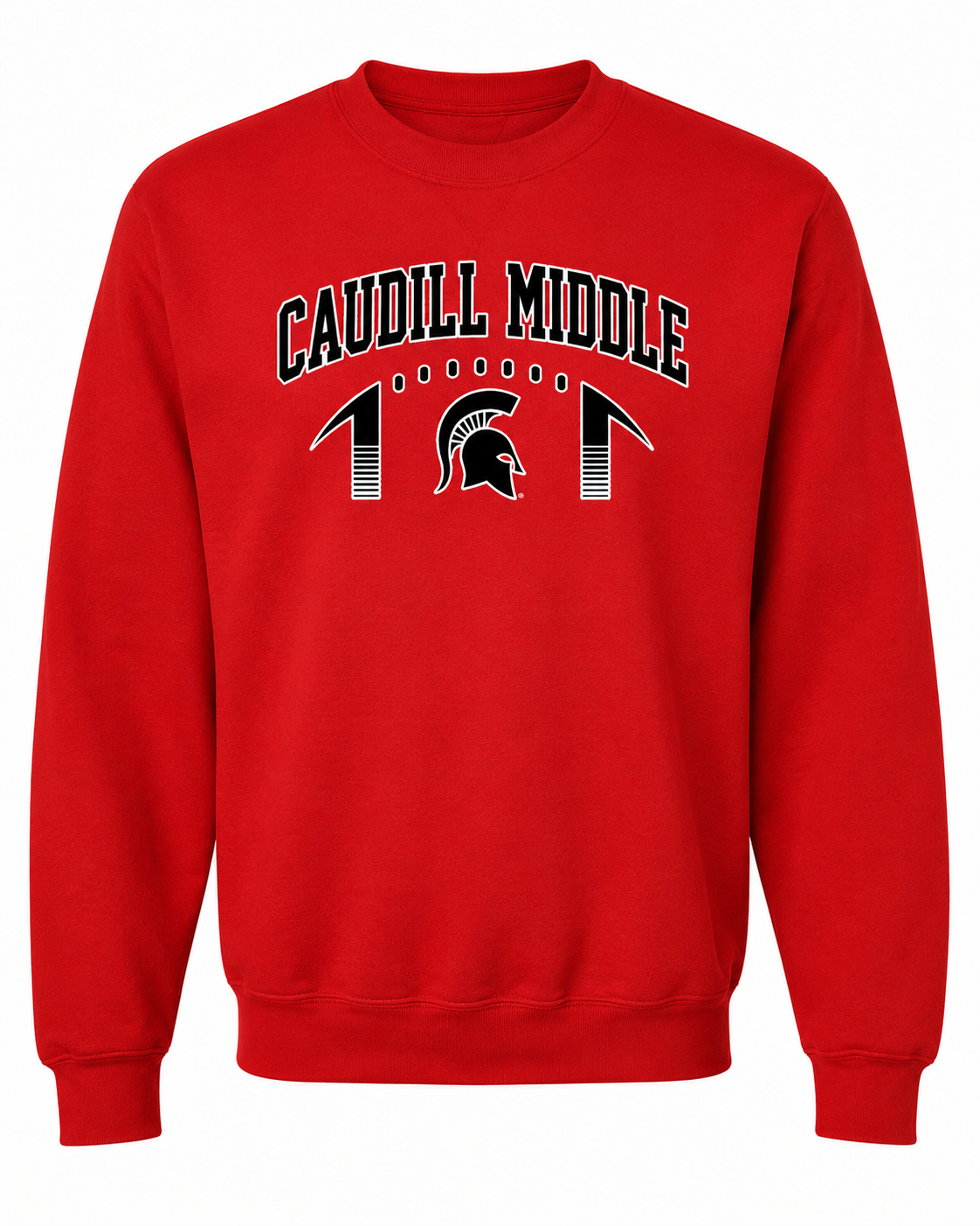 Caudill Middle Spartans Youth Crewneck Sweatshirt