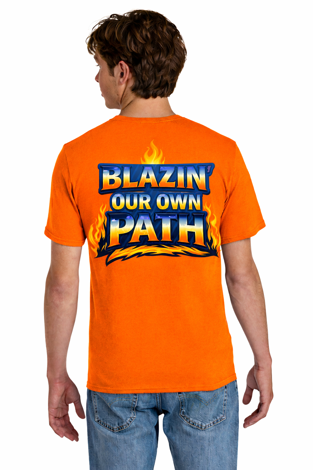 Blazin' Our Own Path Port & Co™ Easy Cotton Tee
