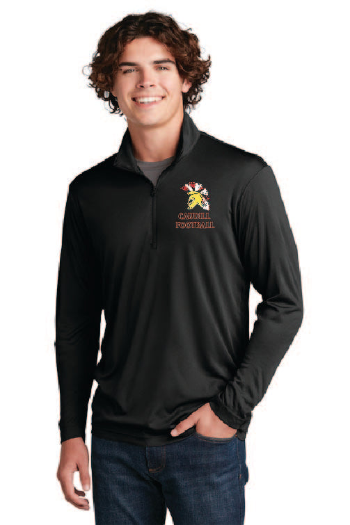 Adult and Youth Caudill Football Sport-Tek® PosiCharge® Competitor™ 1/4-Zip Pullover