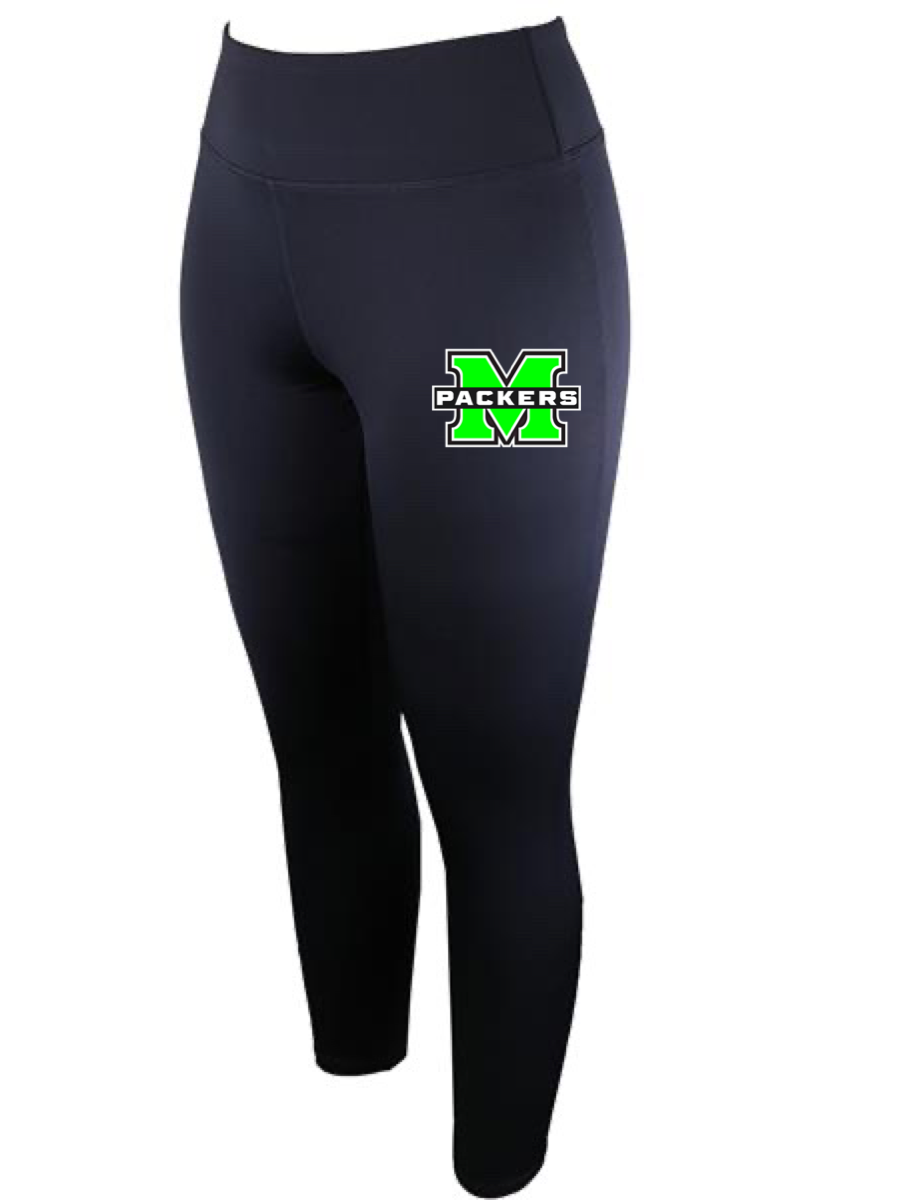 Madison County Packers Womens Yoga Legging High Waist Pant