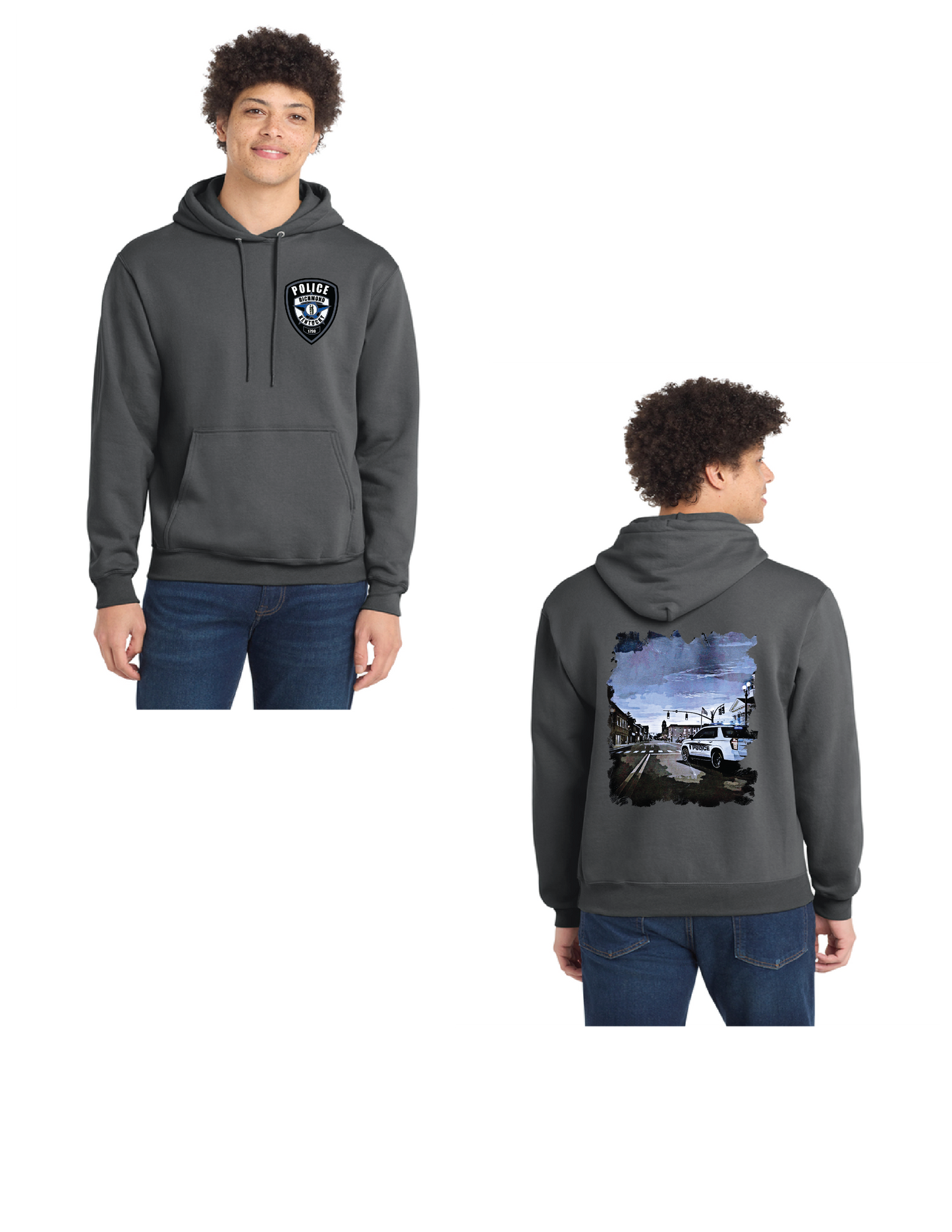 Adult Port & Co™ Core Fleece Pullover Hooded Sweatshirt