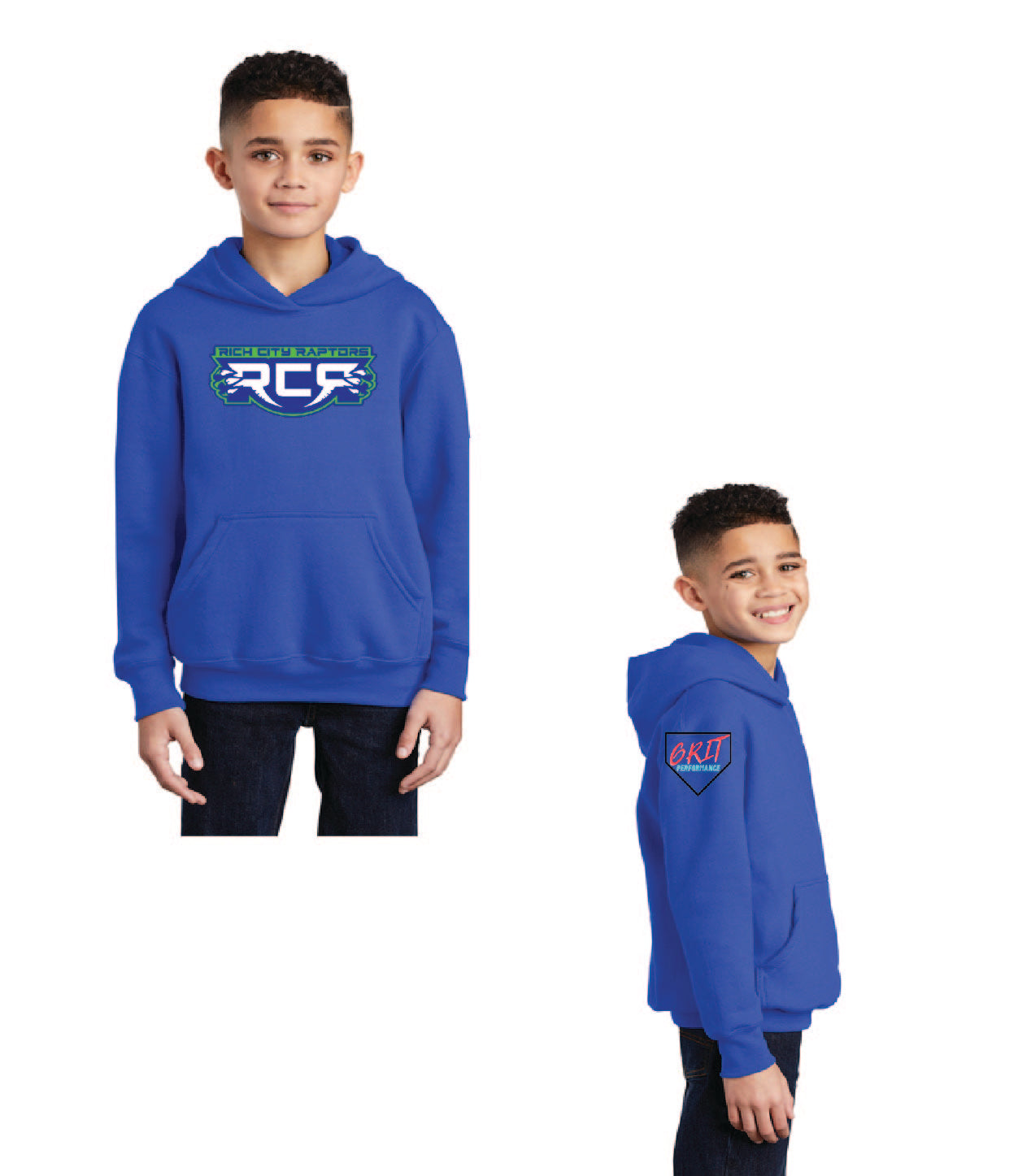 Port & Company® Youth Core Fleece Pullover Hooded Sweatshirt