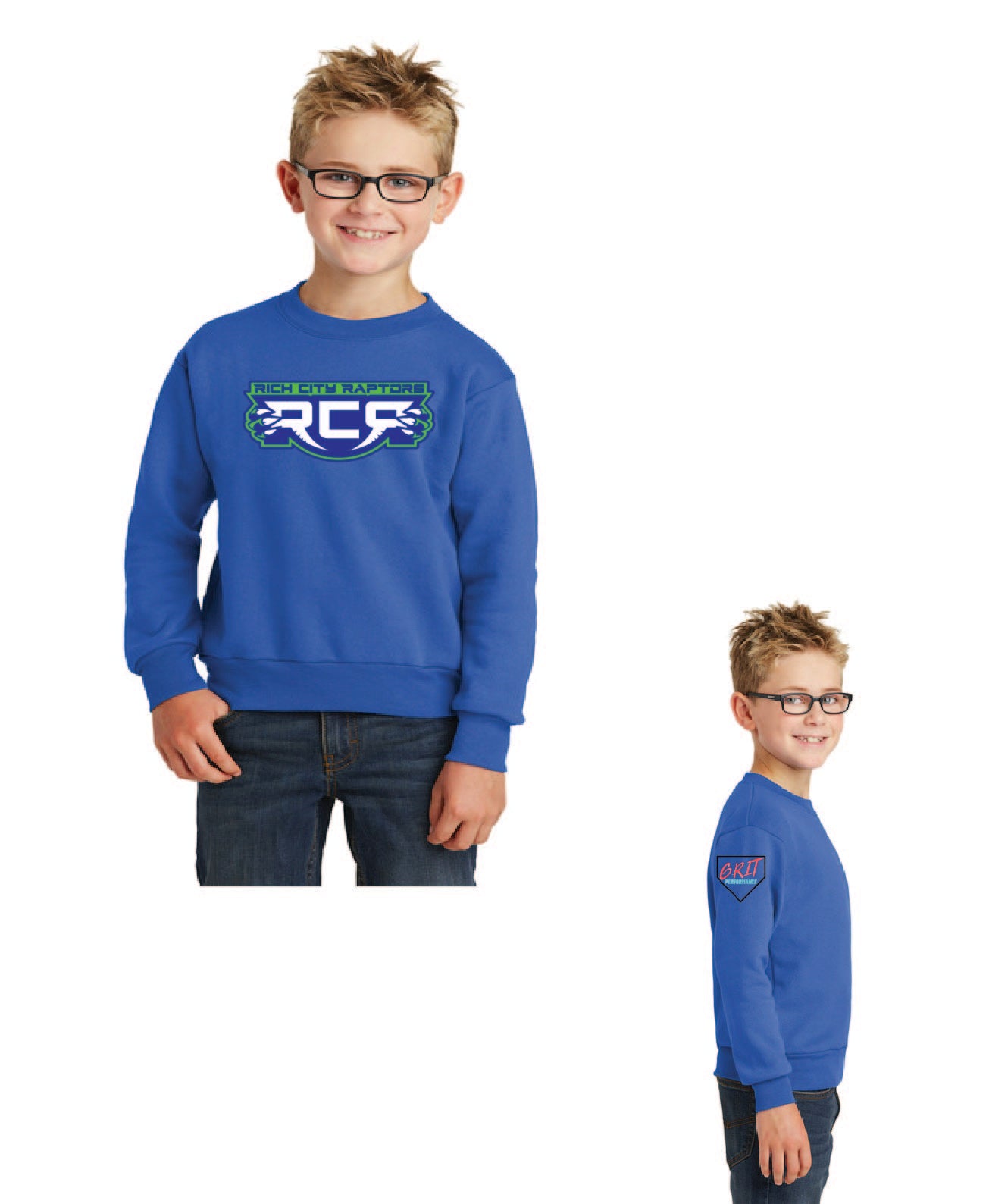 Port & Company® Youth Core Fleece Crewneck Sweatshirt