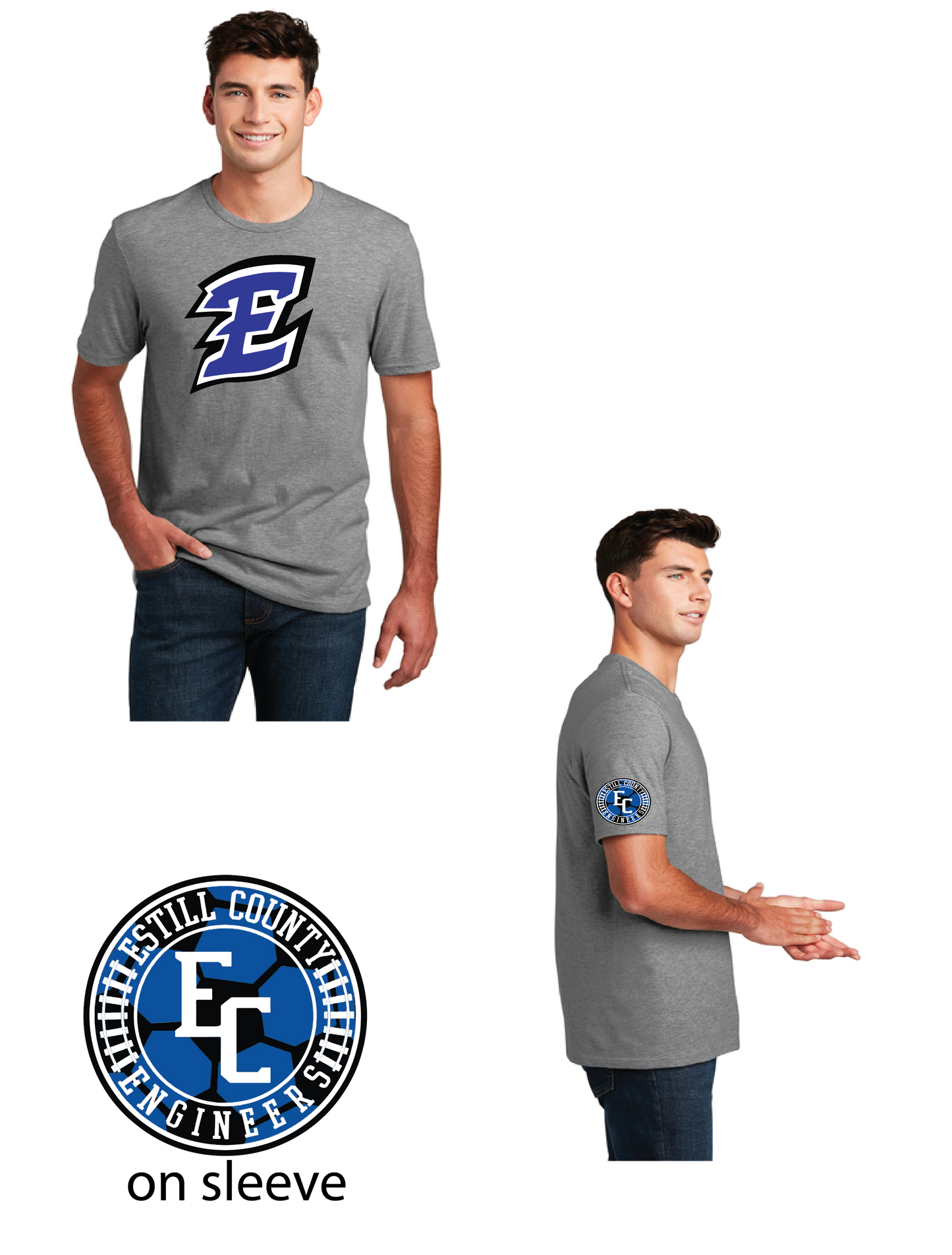 Short Sleeve District® Perfect Blend® CVC Tee