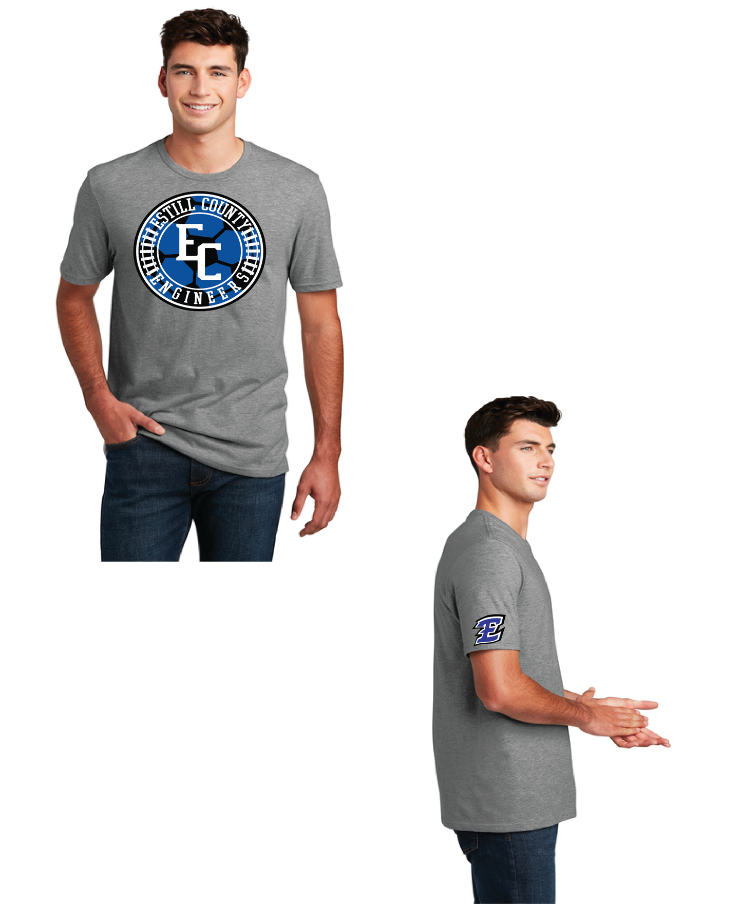 Short Sleeve District® Perfect Blend® CVC Tee