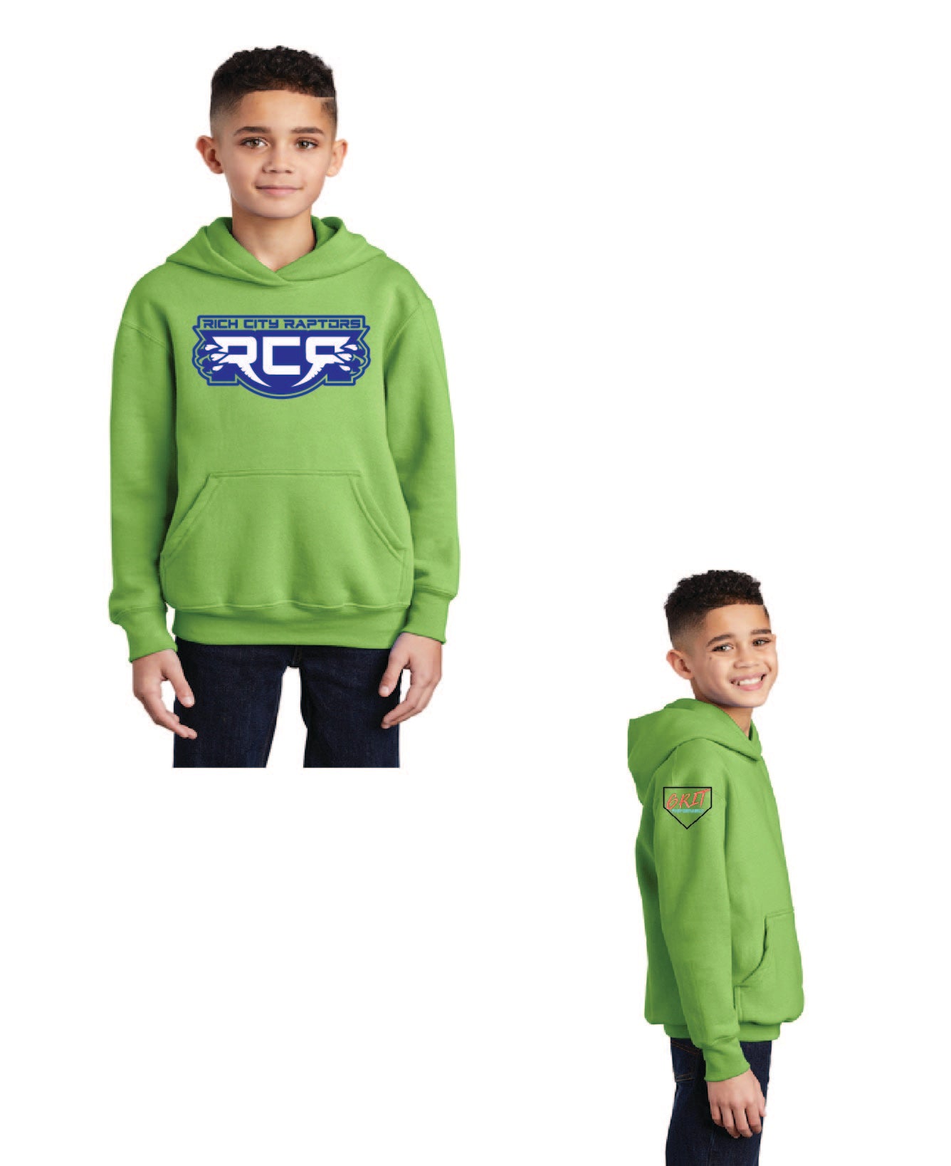 Port & Company® Youth Core Fleece Pullover Hooded Sweatshirt