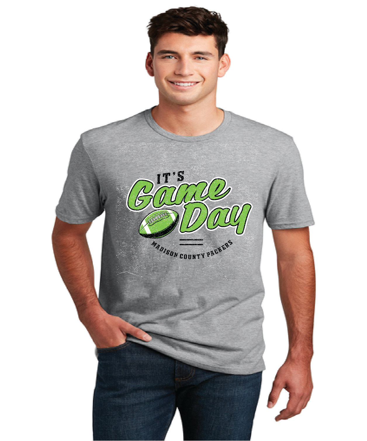 It's Game Day Packers District® Perfect Blend® CVC Tee