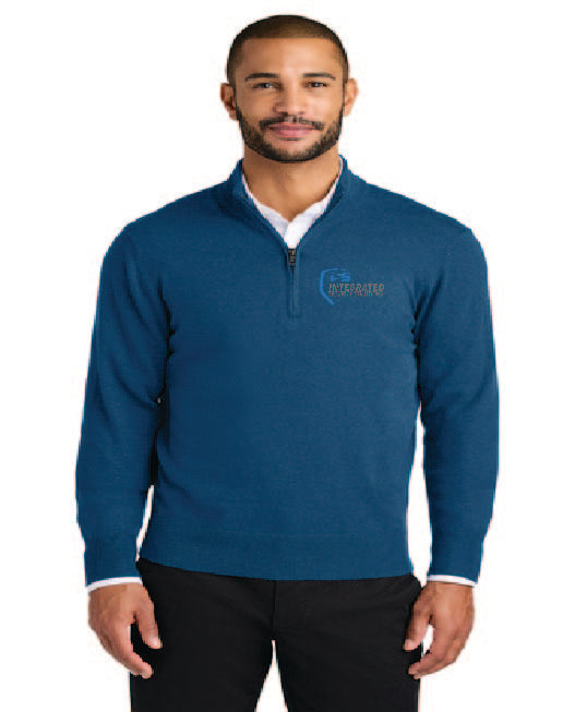 Men's Port Authority® Easy Care 1/4-Zip Sweater