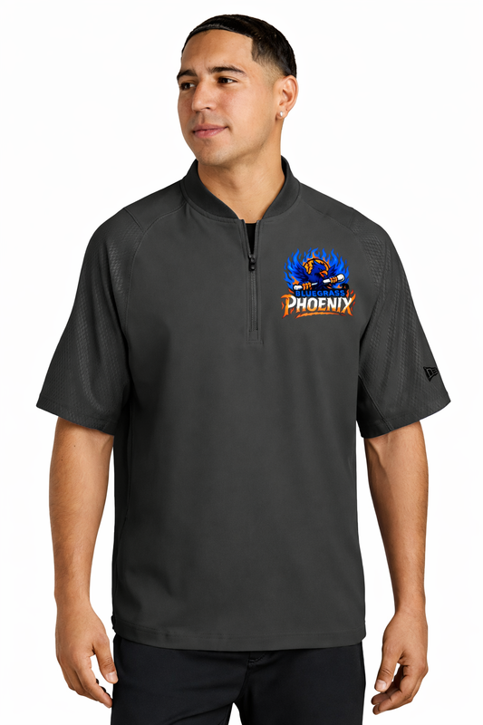 New Era® Cage Short Sleeve 1/4-Zip Jacket