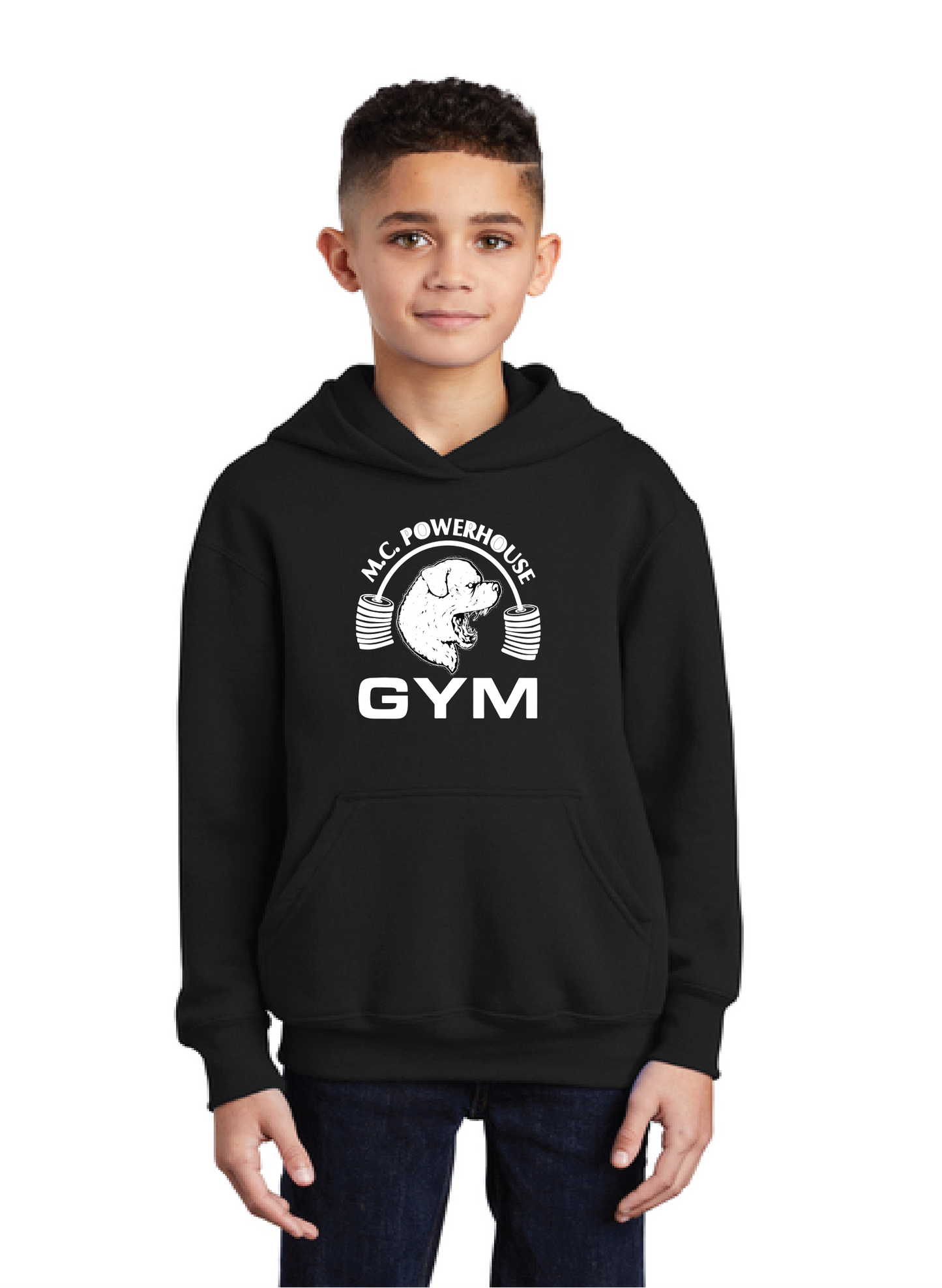 Port & Company® Youth Core Fleece Pullover Hooded Sweatshirt