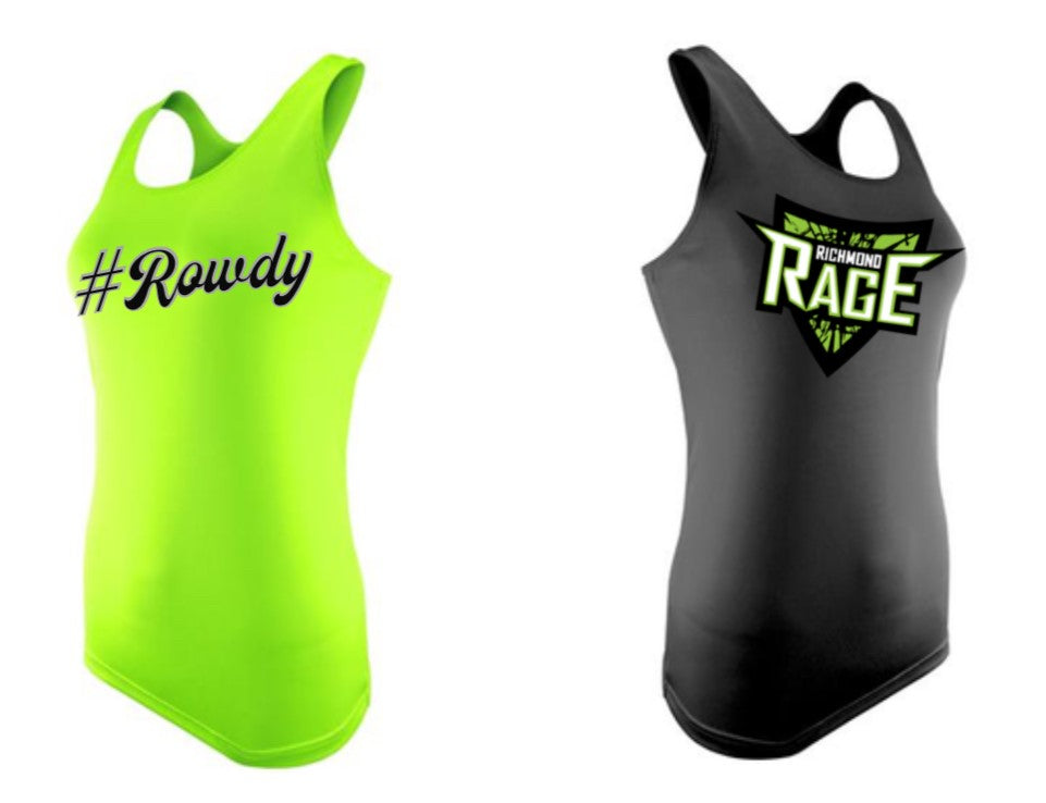 Womens, Ladies & Girls Racerback Tagless Stretch Tank Top