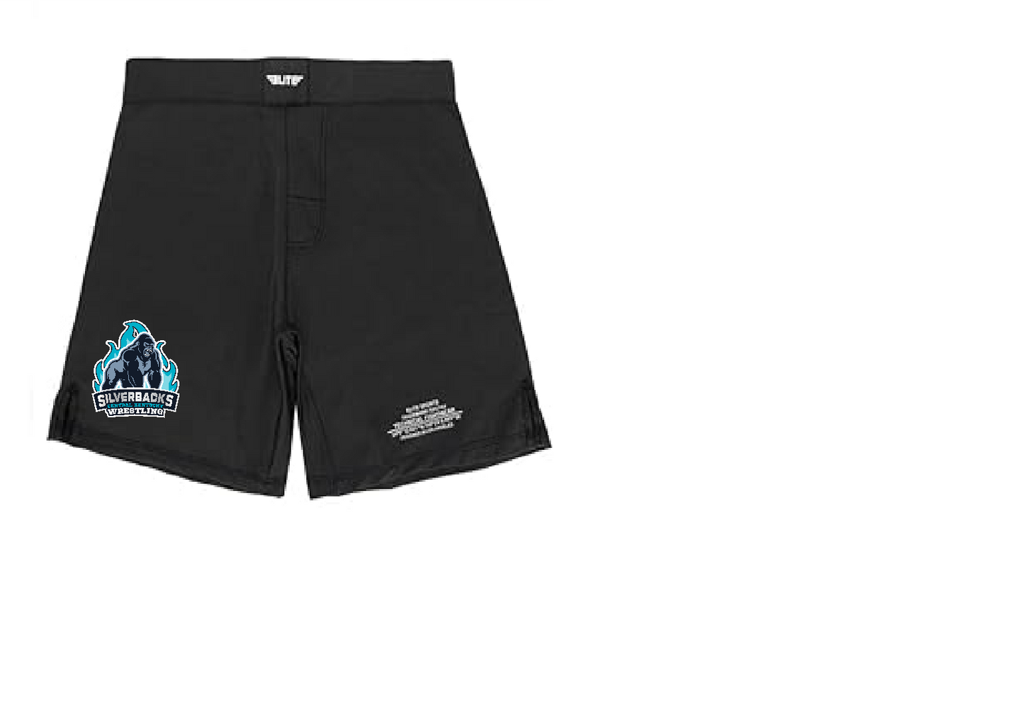 Kids Boys & Girls Training/Fight Shorts Black