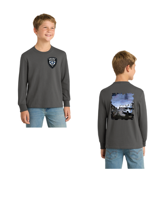 Port & Co™ Youth Long Sleeve Core Cotton Tee